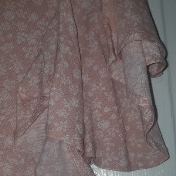 Pink rose wrap dress - Picture 3 of 7